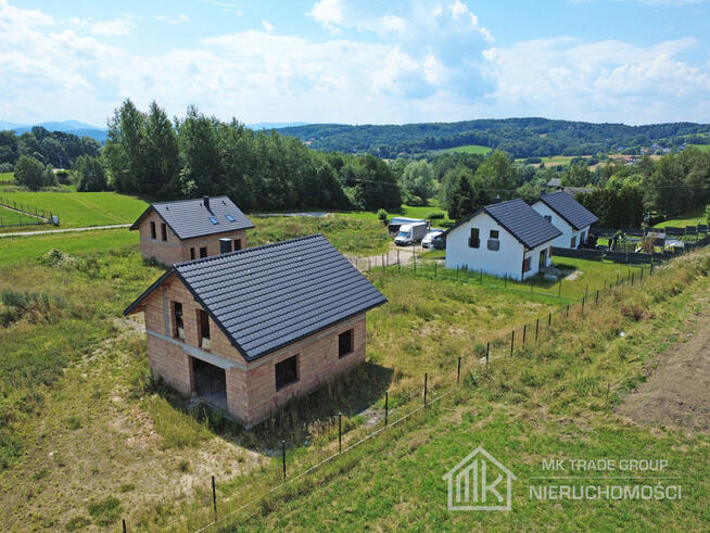 Nowy dom wolnostojący 116m2 ok. Wieliczki, 8ar