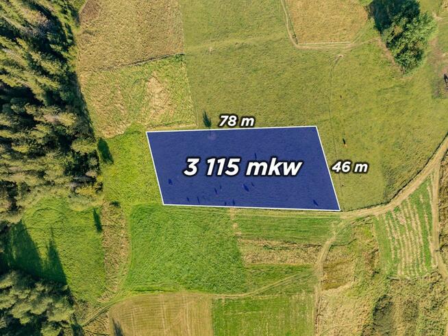 Działka rolna 3115 m² | Kościelisko