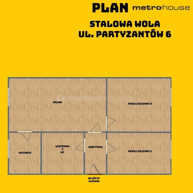 Mieszkanie na pierwszym piętrze - ul.Partyzantów