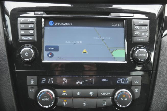 Nissan Qashqai 1.6T 163KM Tekna LED Kamera 360 Navi Panorama Asystenci Czujniki