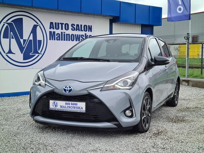Toyota Yaris HYBRID 47 Tys.Km Navi 2xPDC Kamera Led Klimatronik Wolne Ręce Alu