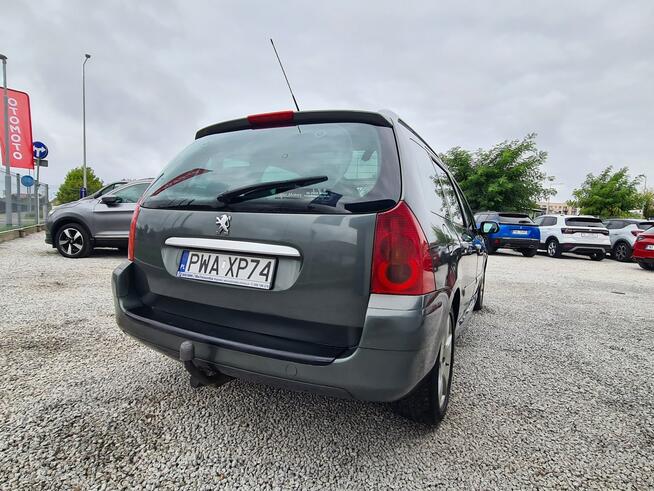 Peugeot 307 SW 7-Osbowy SzklanyDach Klimatronik Półskóry Sensory Tempomat Halogeny
