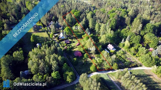 Działka budowlana nad rzeką Świder 30 min z Warszawy