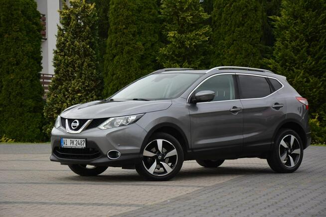 Nissan Qashqai 12.2016r Ledy Navi Kamera360 Asystent Pasa 2xParktr. Panorama ASO
