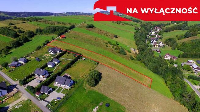 Działka z WZ | 5291 m2 | widok na Pieniny