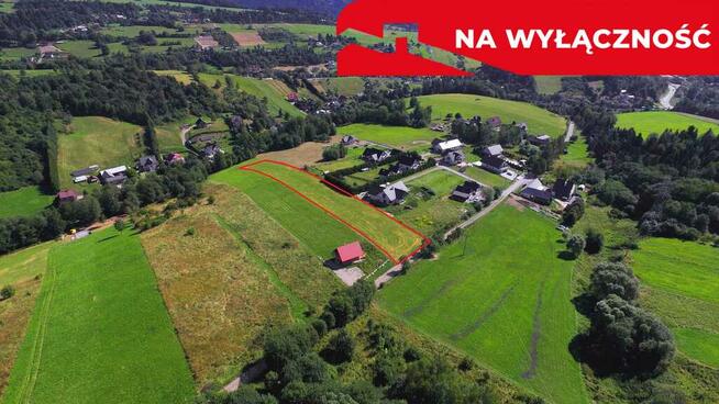 Działka z WZ | 5291 m2 | widok na Pieniny