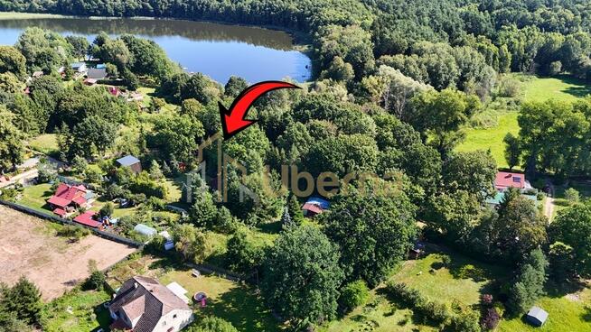 Działka 3206 m² przy jeziorze z WZ