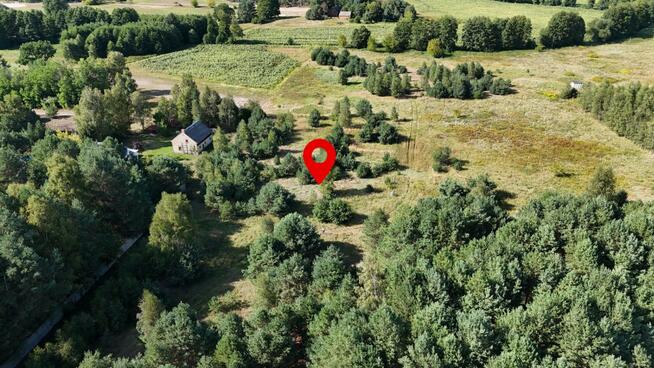 Działka w lesie 3006 m² | pozwolenie na budowę