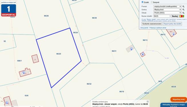 Działka w lesie 3006 m² | pozwolenie na budowę