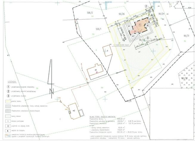 Działka w lesie 3006 m² | pozwolenie na budowę