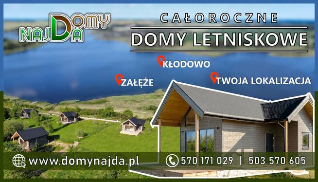 Dom Letniskowy z działką nad Jeziorem - OSTATNIA DZIAŁKA!