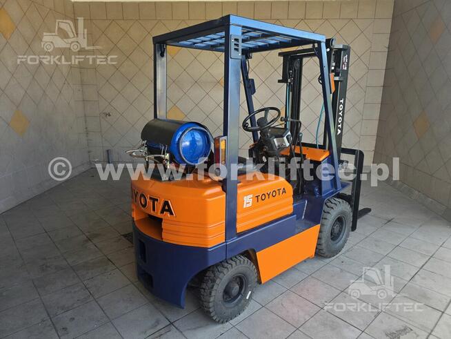 Wózek Widłowy TOYOTA 5FG15 , TOYOTA 5FGF15 widlak Linde