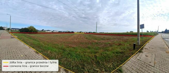 8 342 m² (0,8342 ha) gotowy teren inwestycyjny - Wieluń