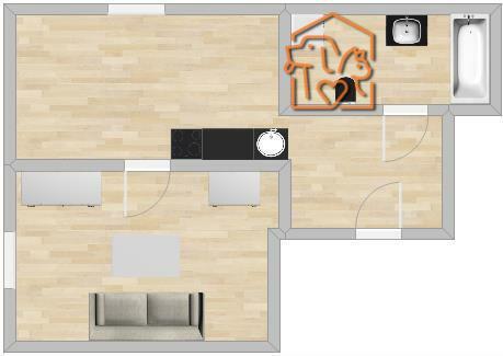 Kawalerka, pet-friendly - Chojnickiego 4, Centrum