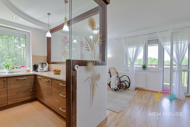 Słupy, dwupoziomowe mieszkanie, balkon, m.post.