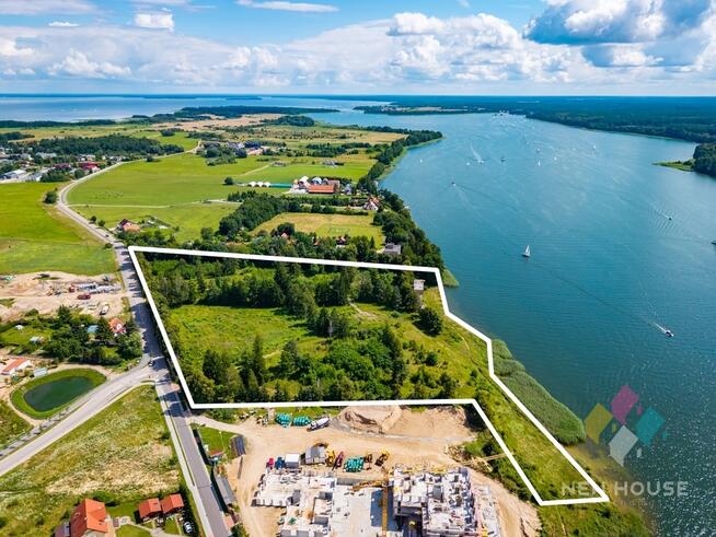 Mikołajki, budowlana z MPZP, 240 m linii brzegowej