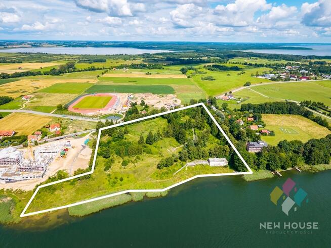 Mikołajki, budowlana z MPZP, 240 m linii brzegowej
