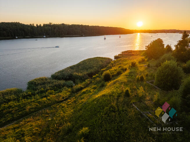 Mikołajki, budowlana z MPZP, 240 m linii brzegowej