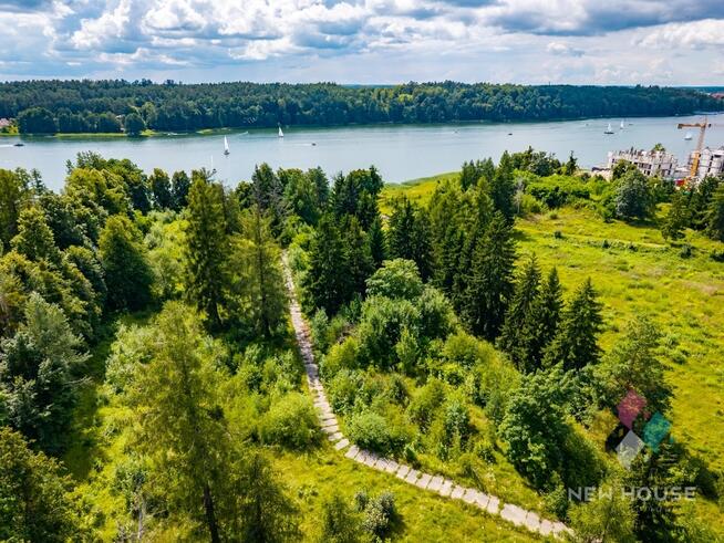 Mikołajki, budowlana z MPZP, 240 m linii brzegowej
