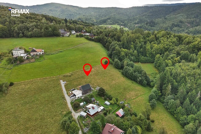 Widokowa działka budowlana w Wiśle – 2000 m²