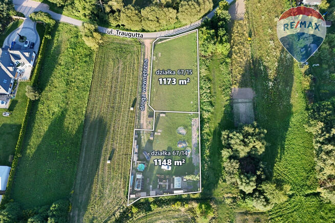 Działka budowlana 1173 m² z warunkami zabudowy