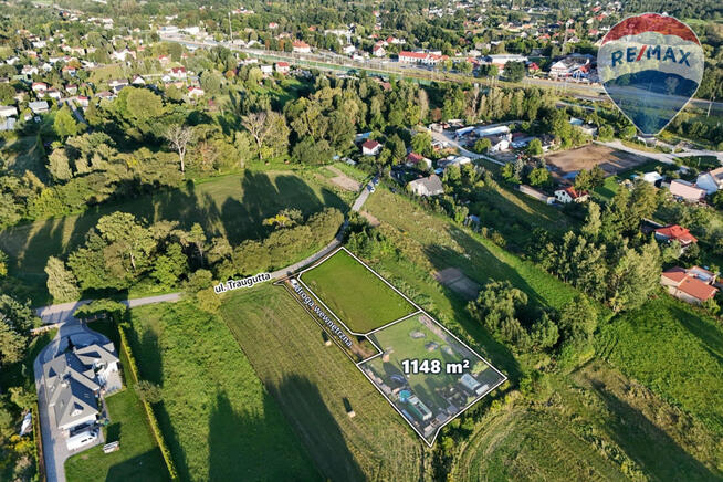 Działka budowlana 1148 m² z warunkami zabudowy