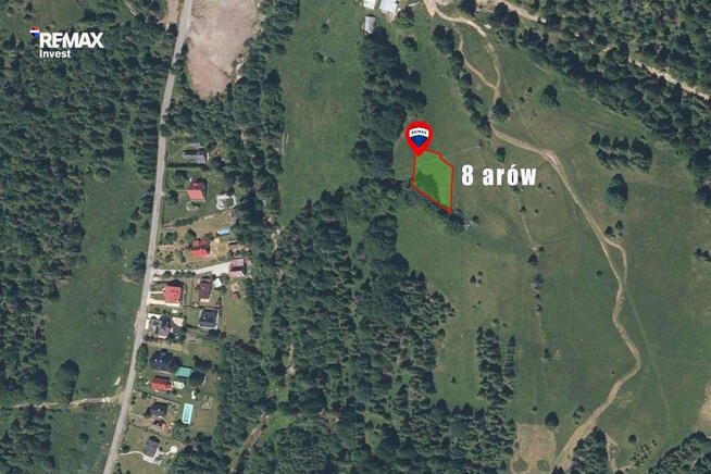 Na sprzedaż działki rolne w Rycerce Górnej
