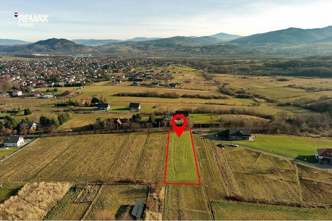 Działka budowlana 1 847 m² – Radziechowy