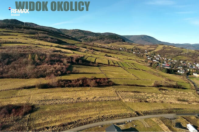 Działka budowlana 1 847 m² – Radziechowy