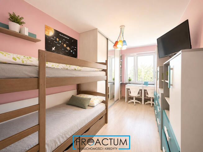 72,6m2 4 pokoje, balkon, garaż, piwnica 9,7 m2!