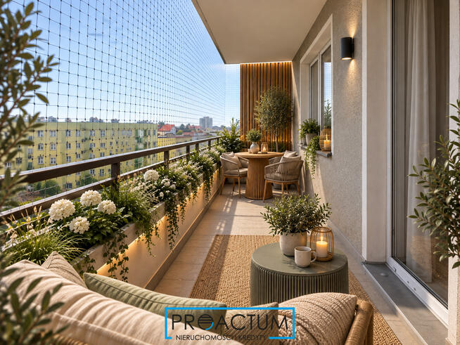 55,10 m2, 3 pokoje, balkon, cegła, Małachowskiego!
