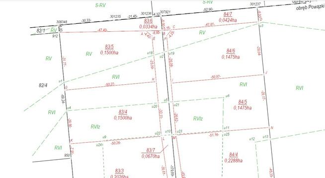 Działki budowlane | woda, prąd | faktura VAT - 23%