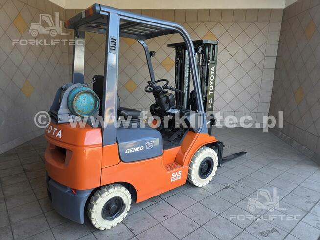 Wózek Widłowy TOYOTA 7FG15 , Triplex , TOYOTA 7FGF15 Linde