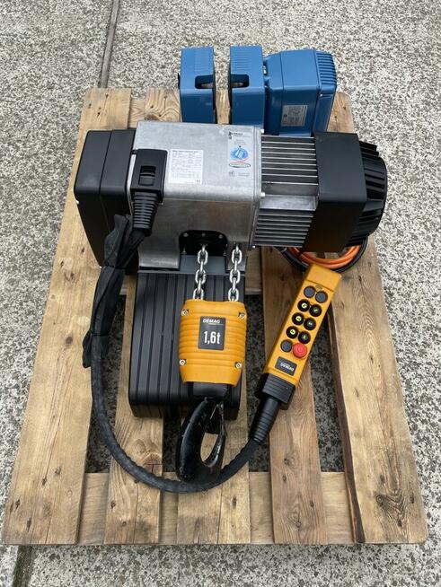 Wciągnik 1,6T DEMAG suwnica wciągarka, elektrowciąg wyciag