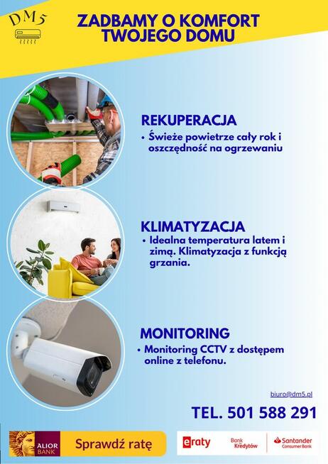 DM5 - Klimatyzacja, Rekuperacja, Monitoring Biała Podlaska