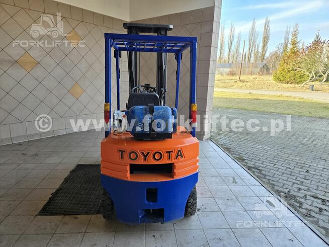 Wózek Widłowy TOYOTA 5FG15 Triplex 5500 mm, TOYOTA 5FGF15