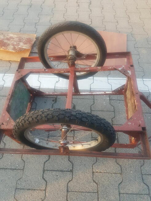 Wózek transportowy, ogrodowy- do renowacji