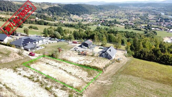 Działka z widokiem na Beskidy i Dunajec, okazja
