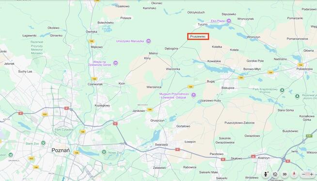 Pruszewiec, koło Tuczna - bajeczna działka w lesie