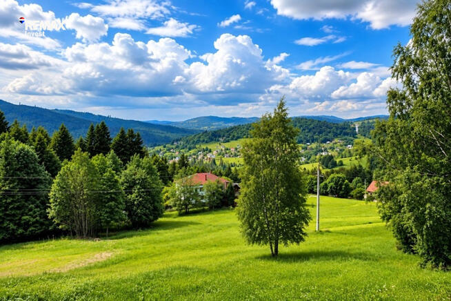 Działka ok. 4500 m² w Sól Kiczora – widokowa