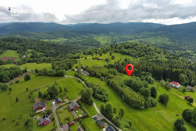 Działka ok. 4500 m² w Sól Kiczora – widokowa