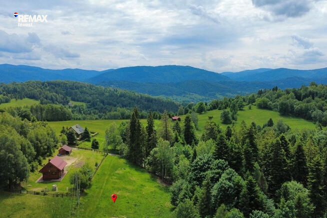 Działka ok. 4500 m² w Sól Kiczora – widokowa