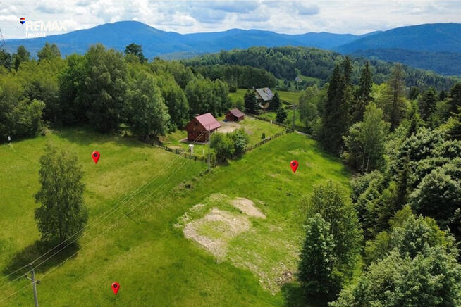 Działka ok. 4500 m² w Sól Kiczora – widokowa