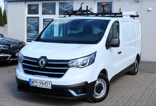 Renault Trafic L2 3-osobowy FV23% Navi Kamera LED Tempomat Parktronic Zabudowa