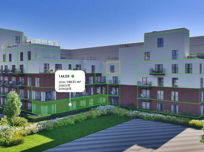 Piekne mieszkanie z dużym ogrodem/ogrzewanie miejski/świetna lokalizacja-centrum