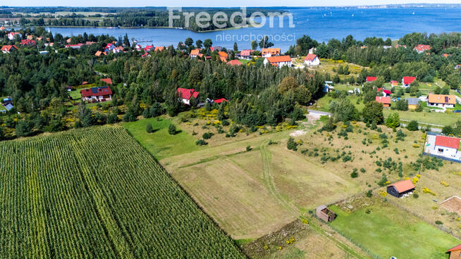 Działka 1224 m² w Rydzewie 700 m od jeziora