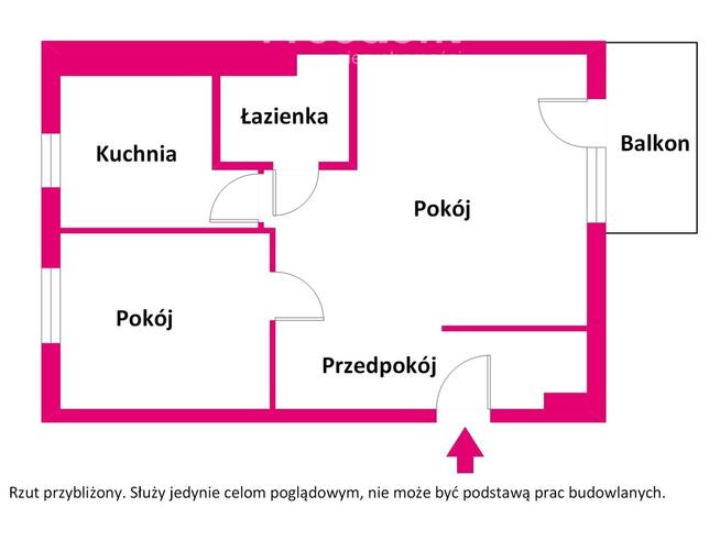 Mieszkanie 2 pokoje | oddzielna kuchnia | Piątkowo