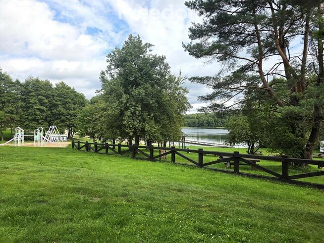 Działka 400 m od jeziora - plaży, przystani