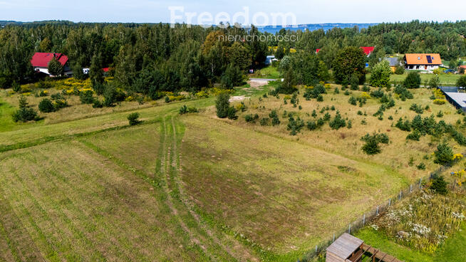 Działka 1235 m² w Rydzewie 700 m od jeziora