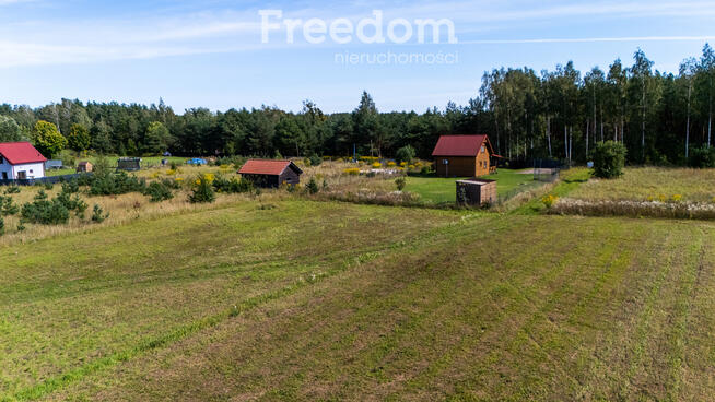 Działka 1235 m² w Rydzewie 700 m od jeziora